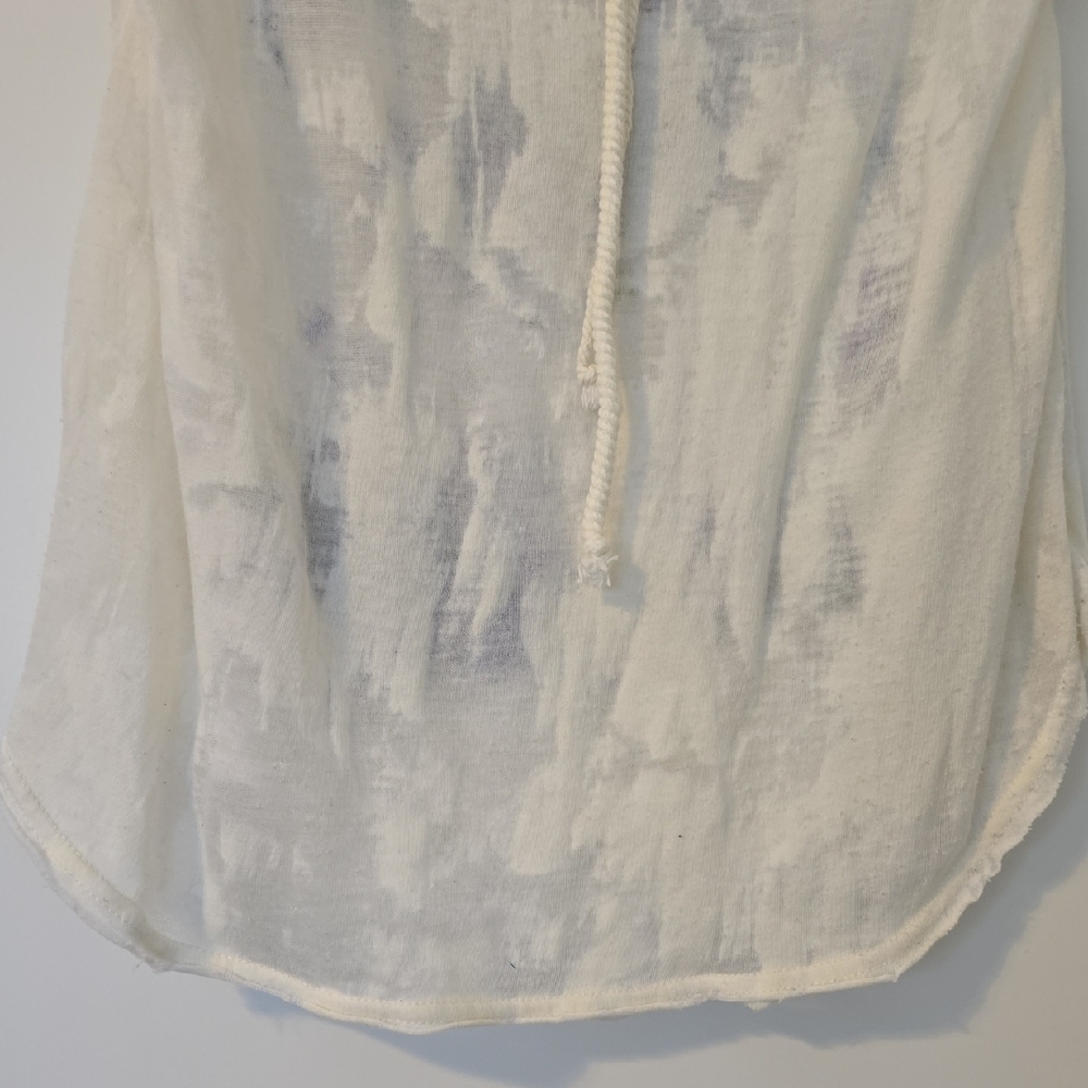 Free People Artistic Creme and Purple Blouse. Size XS - Picture 9 of 14